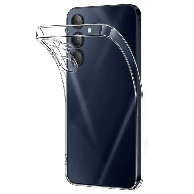 Clear Case For Samsung Galaxy A17 A07 A06 A56 A36 A26 A16 5G Silicone Soft Case For Samsung A54 A34 A24 A14 A05S A15 A25 A35 A55