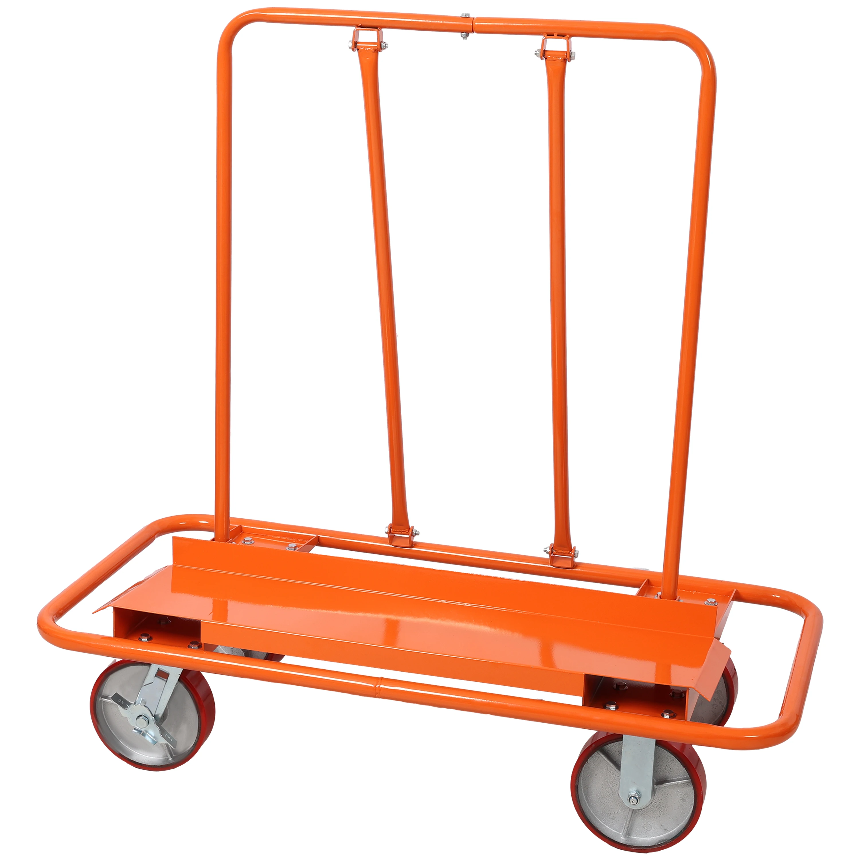 US Stock Professional Factory Supply Industry Trolley Drywall Tools Cart Panel Dolly 2400lbs Load Capacity Panel Service Cart