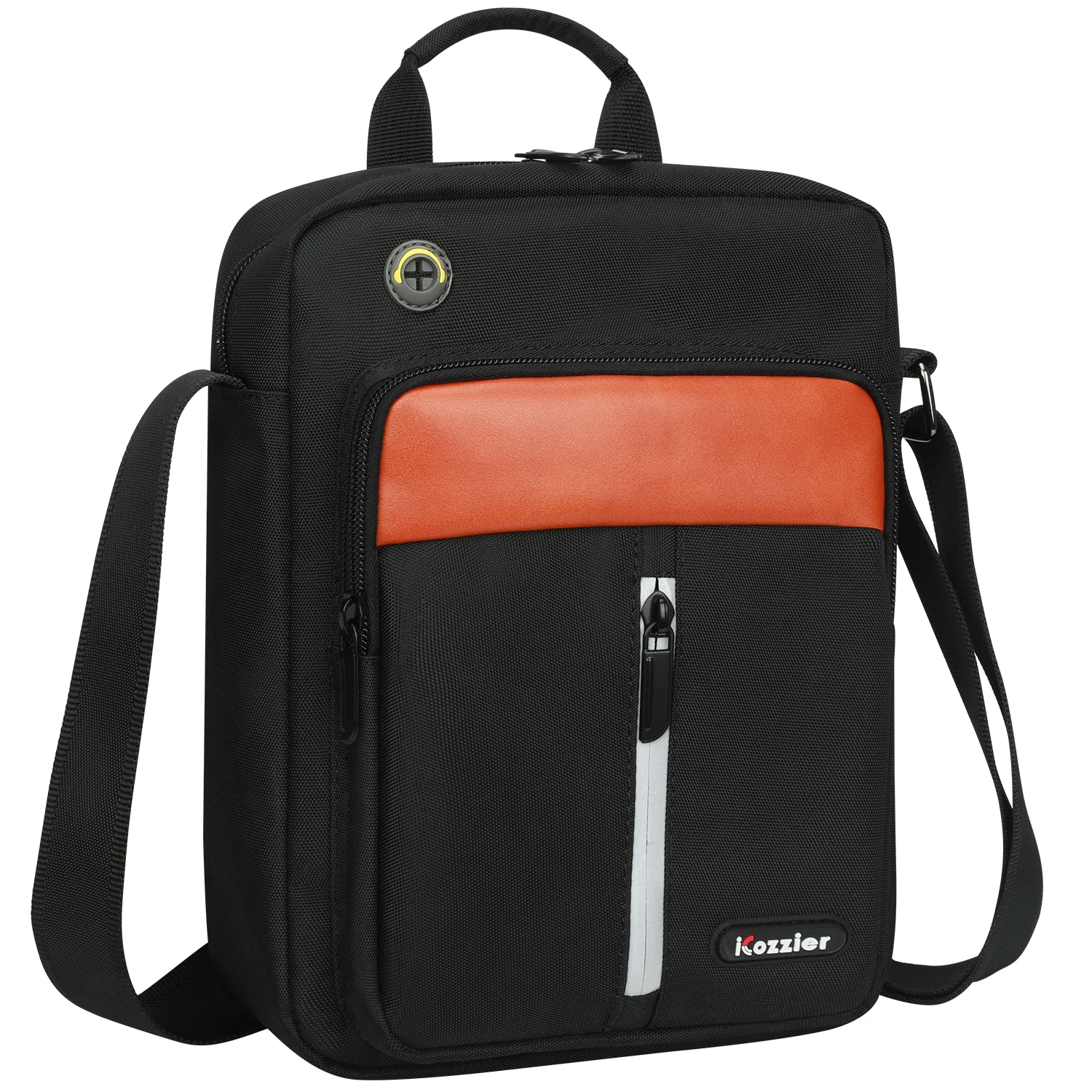 

iCozzier Mens Shoulder Bag Messenger Bag Large Capacity Crossbody Bag Casual Handbag Wallet with Multiple Pockets for Casual