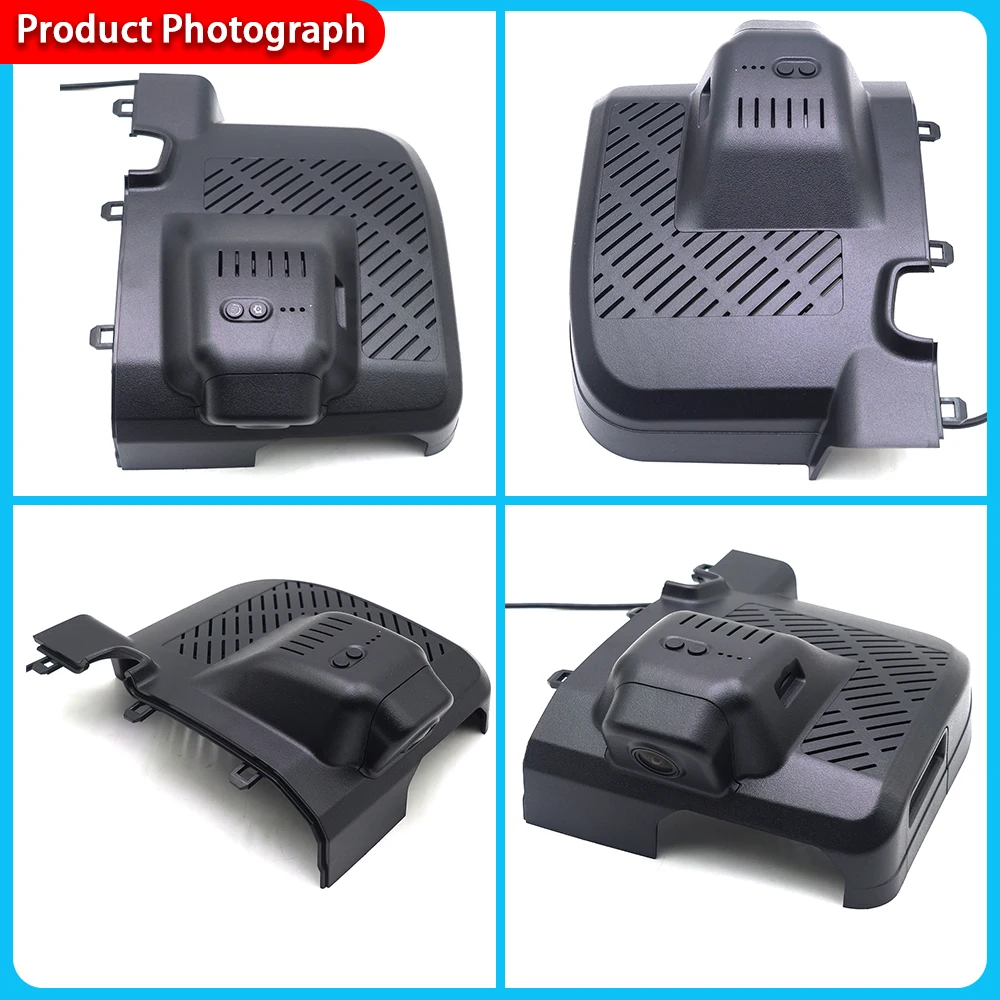 كاميرا Wiifi 4K Dash لشيري Exeed RX Yaoguang Omoda C9 9 2023 2024 2025 DVR كاميرا السيارة الأمامية والخلفية التوصيل والتشغيل مسجل فيديو