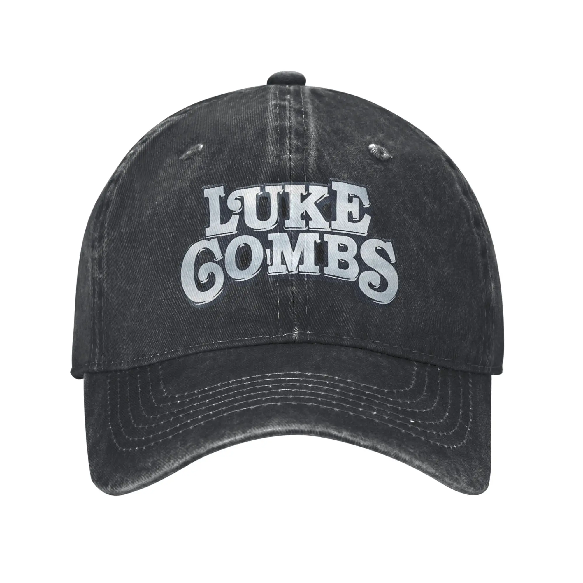 Lukes Combs Baseball Cap Sun  Outdoor Sport High Quality Washed Trucker Hat Female Male Fashion Design Baseball Caps