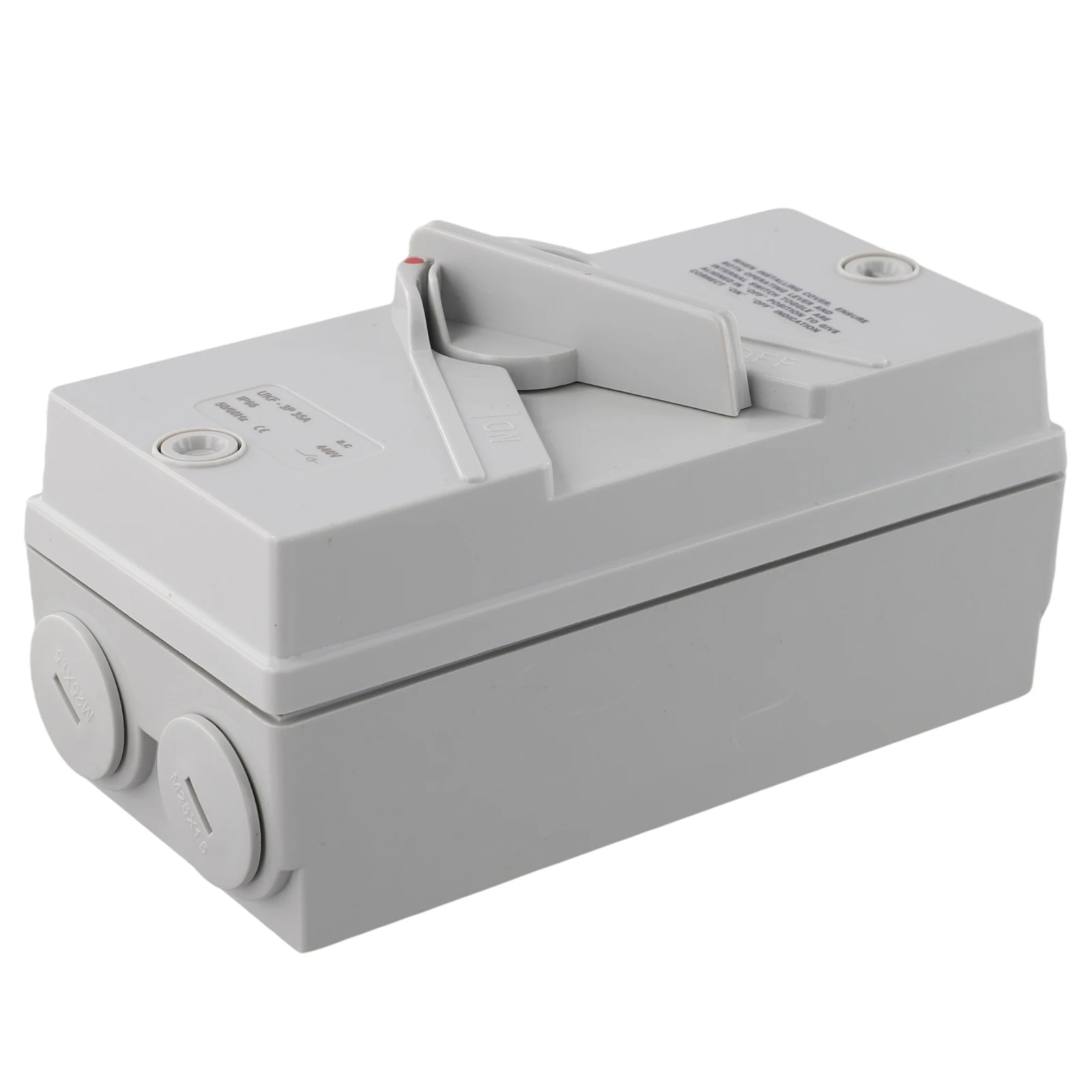 Dependable Circuit Interruption with this Efficiently Designed Motor Disconnect Switch A Reliable Choice at 63A Rating
