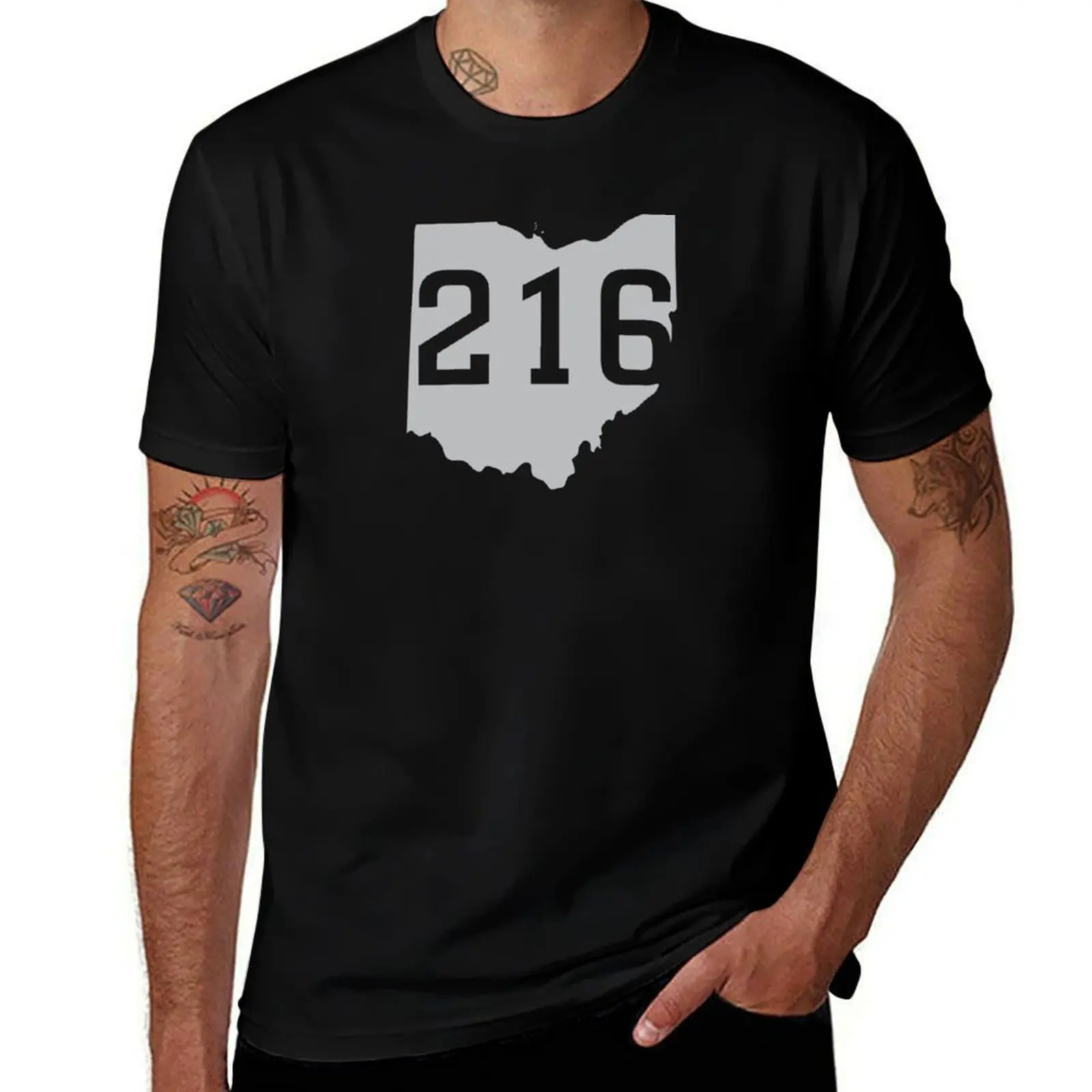 216 Pride T-Shirt Basic Plain Short Sleeve Crew Neck Tee
