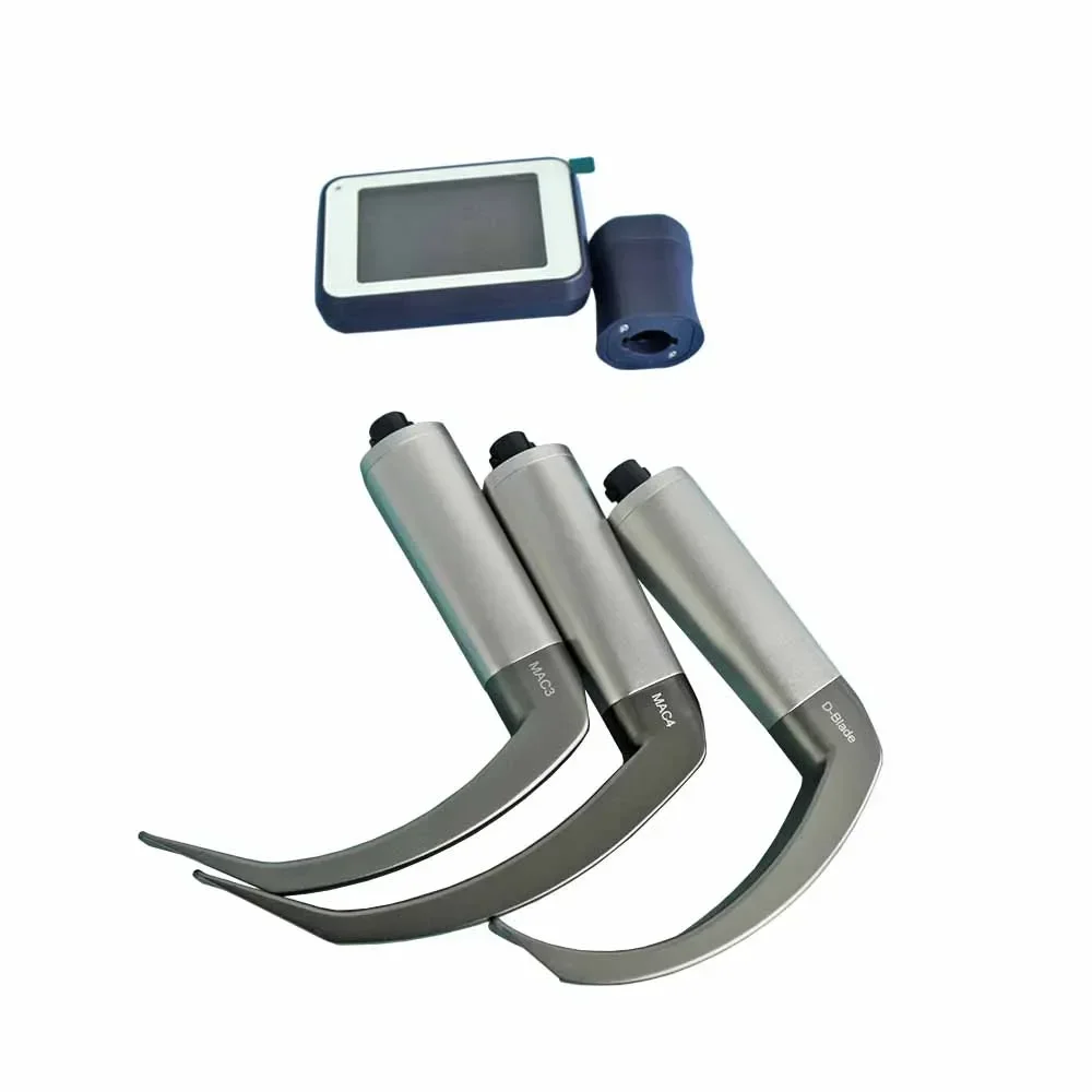 LTEV01-Laryngoscope Endoscopique Réutilisable pour Adulte et Nouveau-Né, Appareil Conventionnel, Fonctionnement Rigide, Fibre Optique