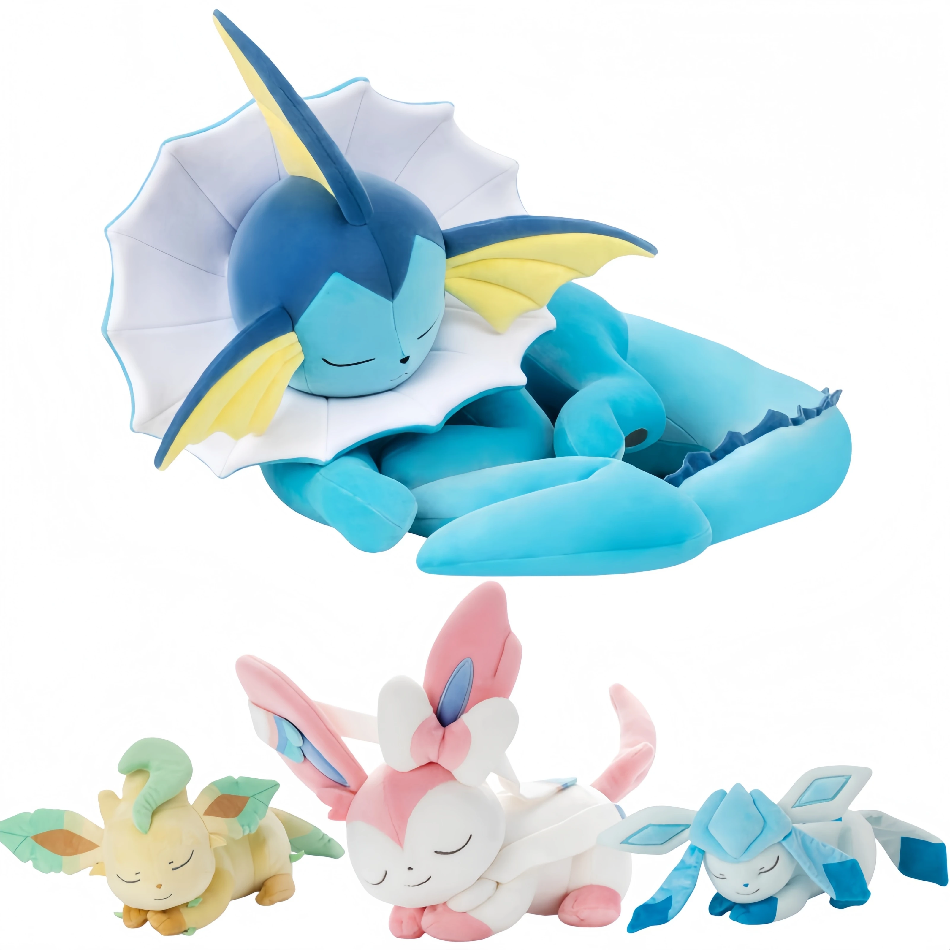 

Плюшевые игрушки Eevee Sleeping Vaporeon, мягкие игрушки Eevee, Pokemon Umbreon, Flareon, Jolteon, Glaceon, Sylveon, Espeon, плюшевые куклы