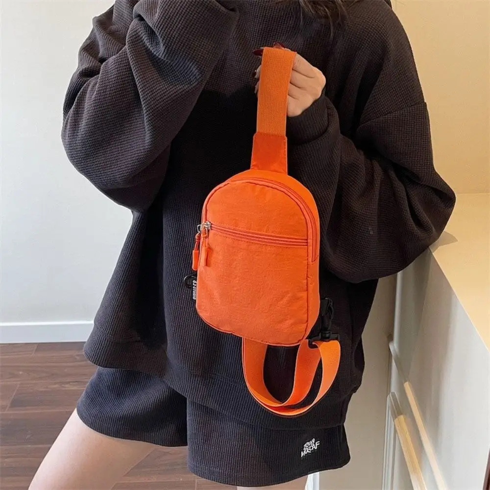 

Storage Purse Nylon Chest Bag Multifunctional Korean Style Sports Fanny Pack Large Capacity Sling Bag Waist Bag Outdoor
