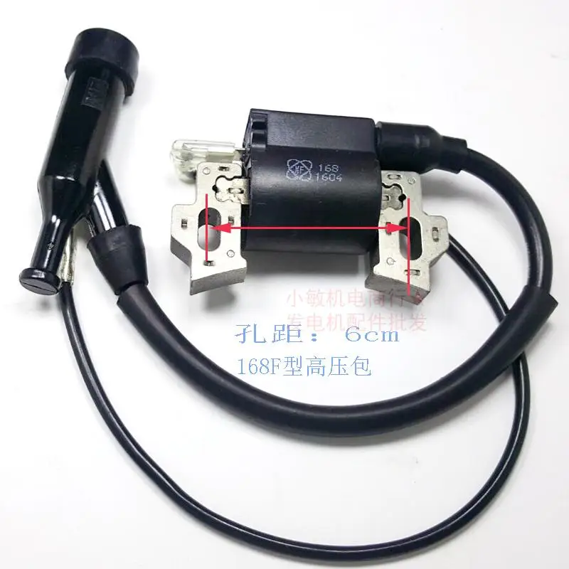 الأصلي جودة عالية لأجزاء المولد 2KW-3KW GX160 168F 170F حزمة الجهد العالي ملف الإشعال