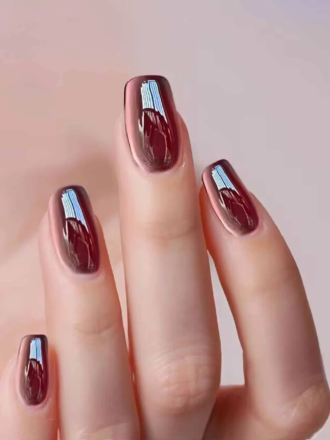 1 unidad de esmalte de uñas en Gel de ojo de gato Tango borracho de 12ML 2025 Otoño e Invierno superventas espejo Borgoña cuentas de vidrio suministros para decoración de uñas