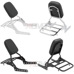 Motorcycle Backrest Sissy Bar For Harley Street Bob 114 FXBBS Softail Slim FLSL Heritage Classic FLHC 2018-2023