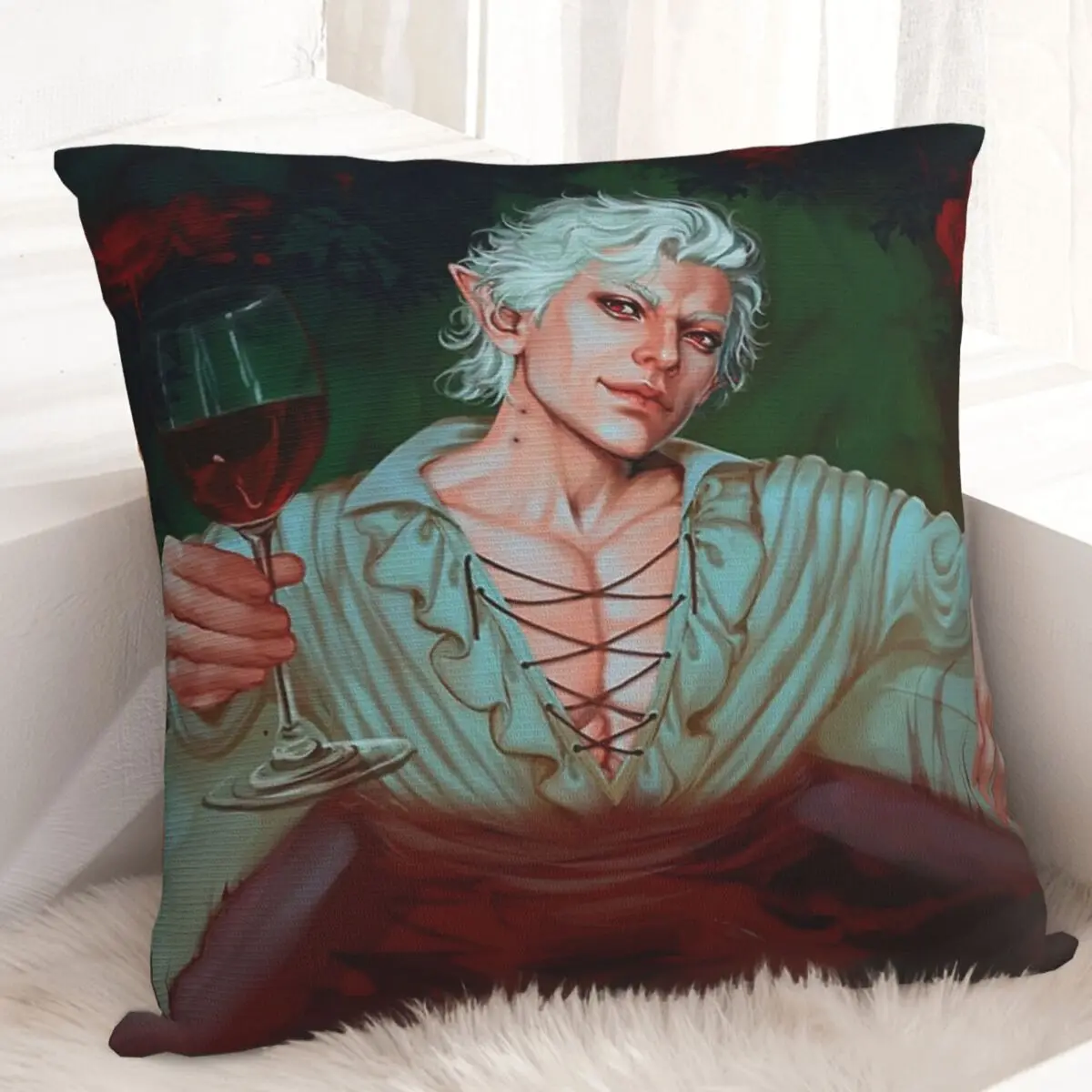 

Baldurs Gate 3 Astarion Pillowcase Soft Polyester Cushion Cover Decoration Pillow Case Cover Car Dropshipping 45X45cm