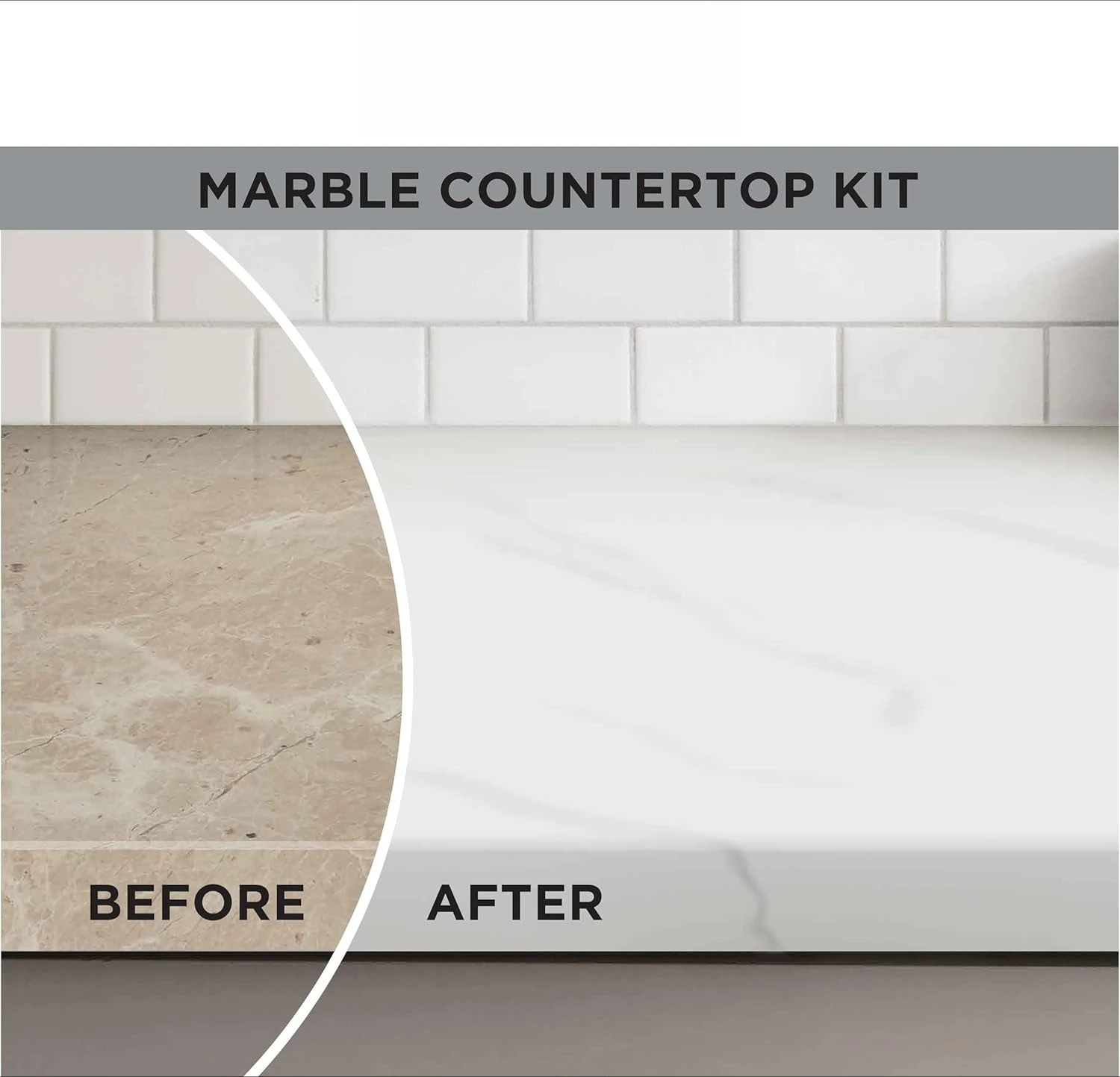 

384964 Home Marble Countertop Coating Kit, 72 fl oz, White