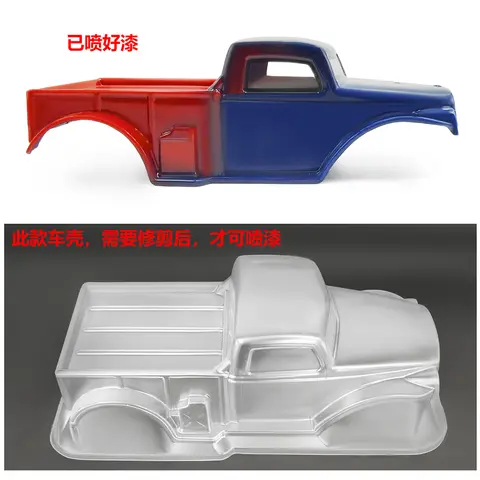 AXSPEED Genomskinlig Kaross Plast RC Bilskal för 1/24 RC Crawler Axial SCX24 90081 AXI00004 Gör-det-själv Uppgraderingsdelar 8 best sales axiella scx24-kroppar - №2