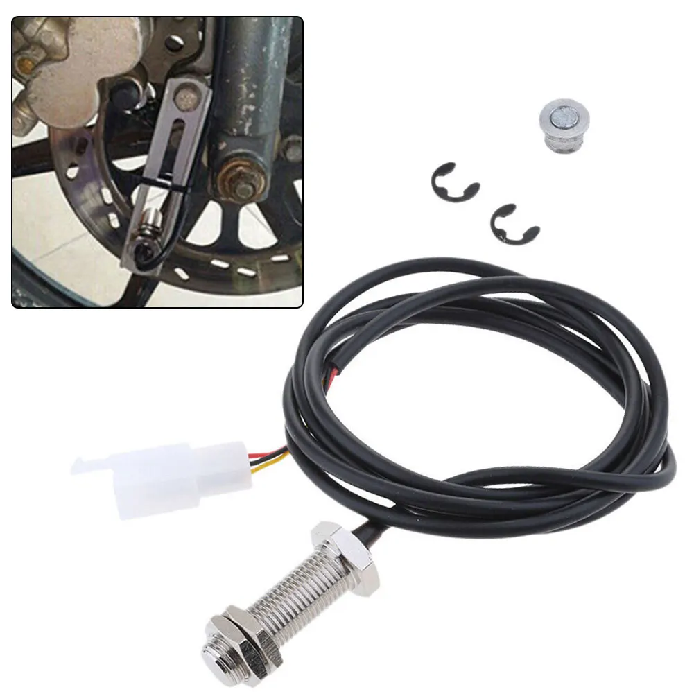 Parts Odometer Sensor Cable With 2 Magnets Accessories Digital Fittings Magnet Motorcycle Replacement Tachometer
