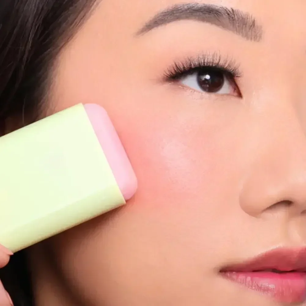 3in1 Guancia Labbro Colorato Umidità Blush Stick Setoso Illumina Blush Crema Fard Cosmetici Tubi Opaco Contorno Trucco Cosmetici