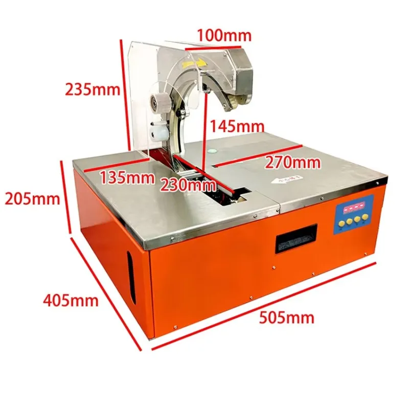 Electric Professional Stretch Wrap Bundling Machine for Food Flowers Vegetables and Industrial Fabric Strapping Use
