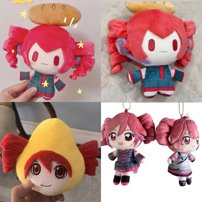 

Cute Baguette Kasane Teto Plush Doll Magnetic Bread Version Anime Peripherals Stuffed Toy 15cm Bag Pendant Accessories Girl Gift
