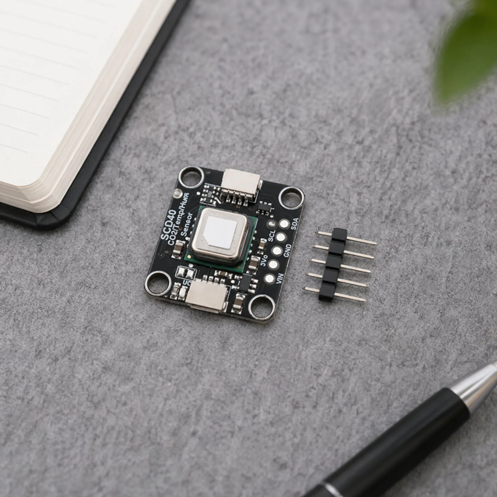 SCD40/SCD41 Gas Sensor Module Detects CO2 Carbon Dioxide Temperature and Humidity Sensor I2C Communi