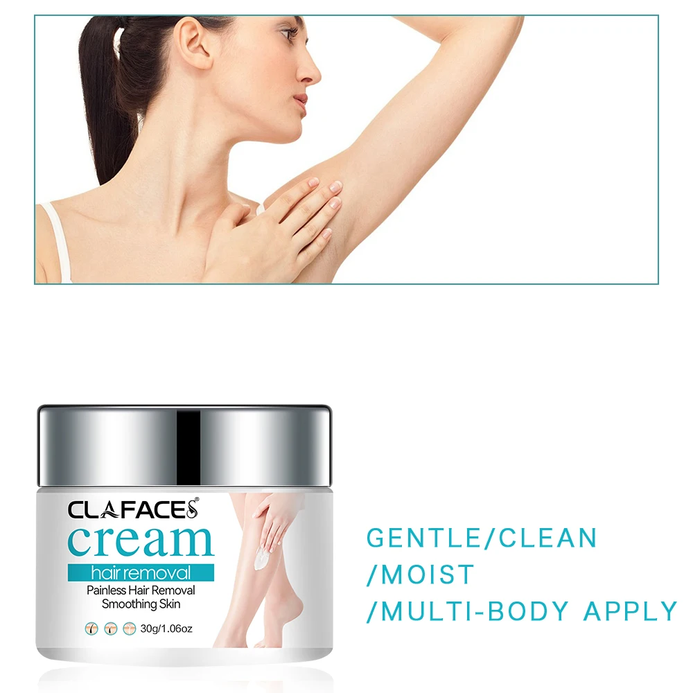 Crema depilatoria crema epilatore permanente aree intime salute depilatore indolore inibitore della crescita per donna uomo cura del corpo