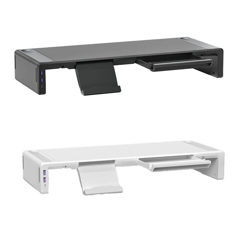 

HOT-Monitor Increases Elevated USB Expansion And Folding Computer Desktop Storage Desktop Increase Base Bracket