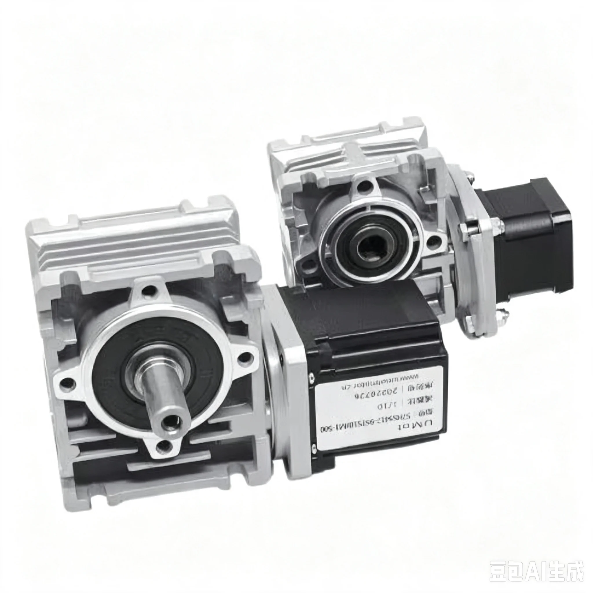 UMOT 42mm Nema 17 Worm Gearbox Reducer Speed Worm Gear Box 5:1-100:1 Worm Geared Stepper Motor Speed Reducer DC Reduction Motor