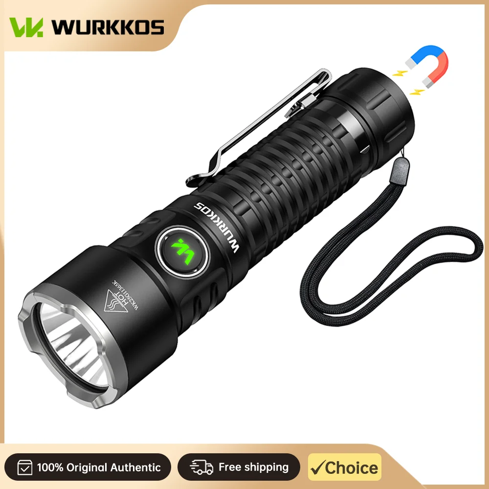 �y�Z�[�����zWurkkos TS28 �^�N�e�B�J�������d�� 21700 �[�d�� 3200���[���� �|�[�^�u�� ���C�e�[���L���b�v�����d�� IPX8 �h���e�[���X�C�b�`