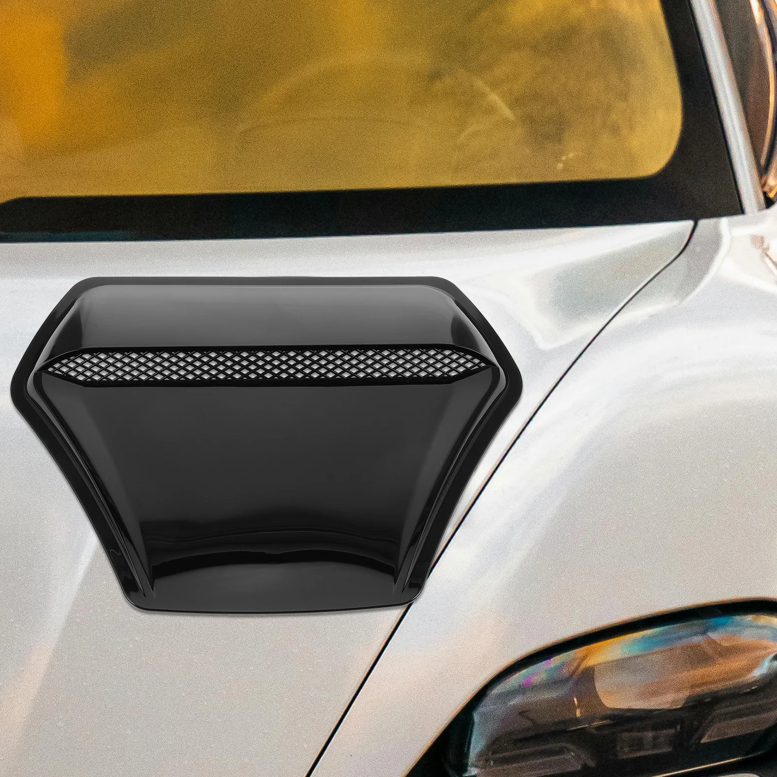 

Universal Car Hood Air Vent Cover Bonnet Vents Engine Cooling Air Vent Panel Trim Car Exterior Decorations Accessories