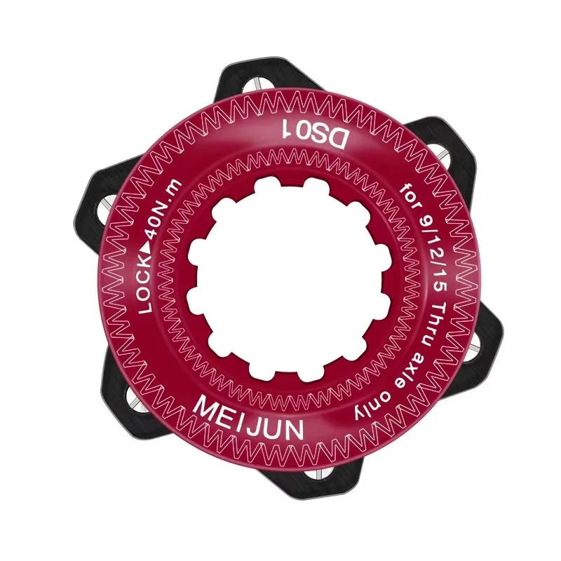 Fahrrad Center Lock Zu 6 Bolzen Rotor Lock Ring Adapter Rennrad Bremsscheibe Schloss Abdeckung Ring Konverter Für Shimano CN – Detail 8