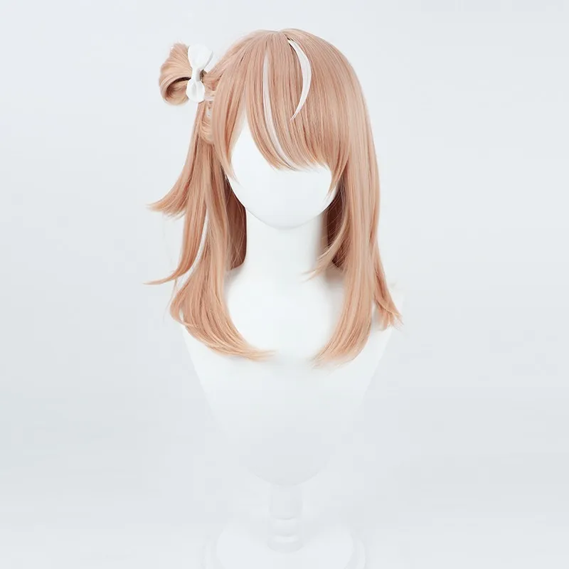 Virtual YouTube Vtuber Igarashi Rika Cosplay Wig Halloween Carnival Party Props Synthetic Hair Heat Resistant Fiber + Wig Cap