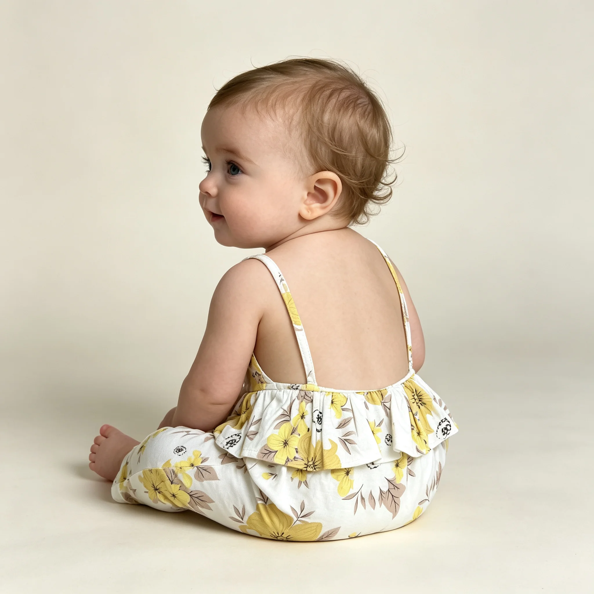 Summer Color Print Spaghetti Strap Jumpsuits baby girls Casual Vacation Style Beach Jumpsuit Trendy Vintage Ladies Clothing