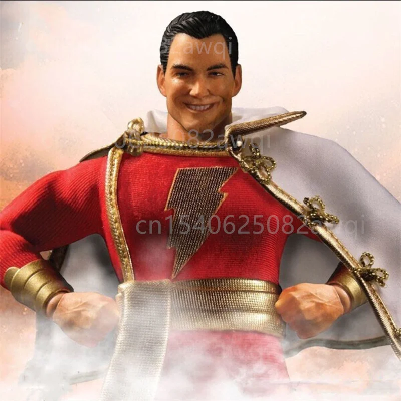 Mezco Shazam Figuras Ameisen 6-Zoll Echte Kleidung Shazam Actionfigur Hochwertige KO Edition Ungeöffnete Anime-Sammlung Modellspielzeug – Detail 3