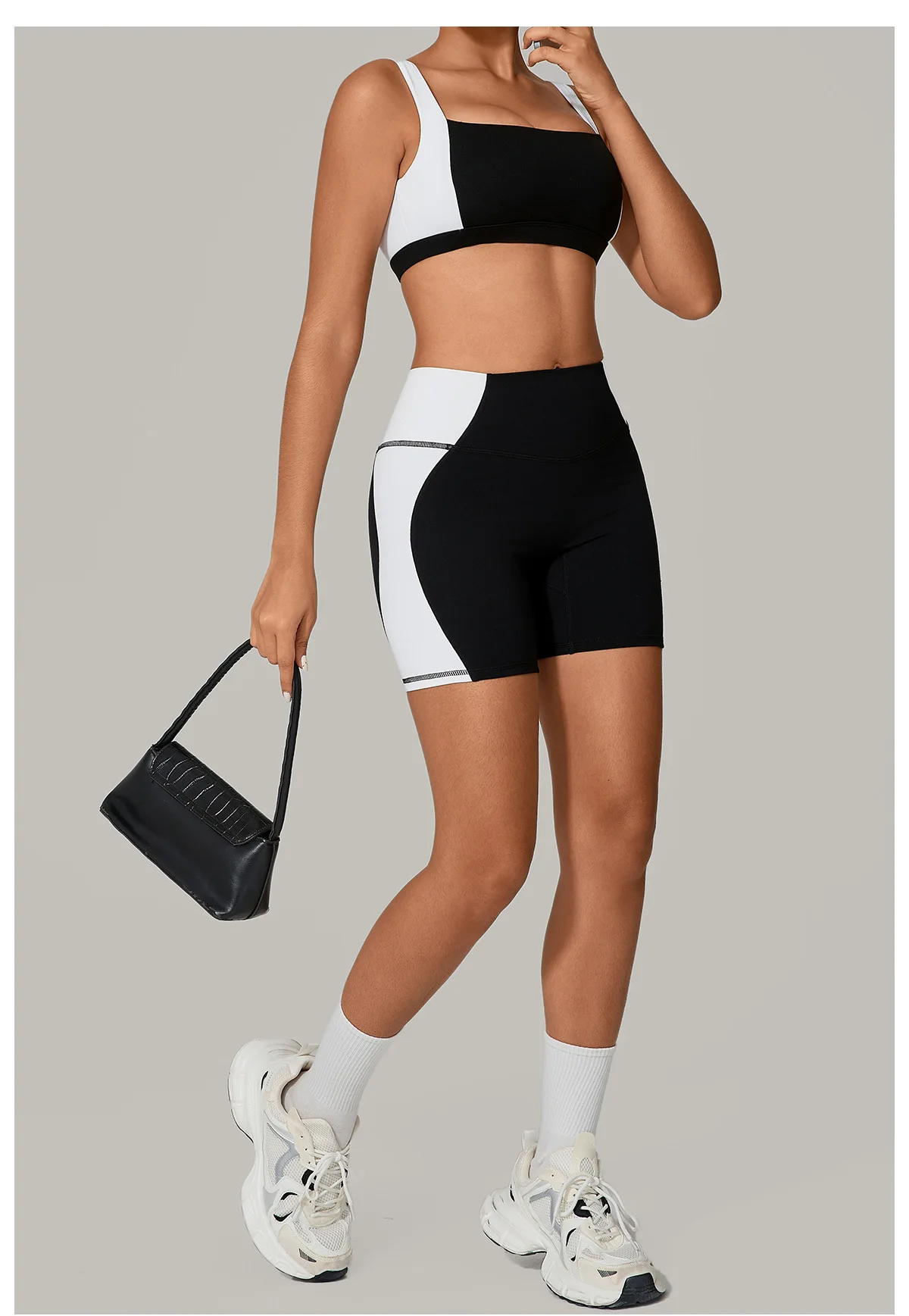 2025 женские новые узкие шорты для фитнеса и танцев, упражнений, узкие шорты для йоги, комплект