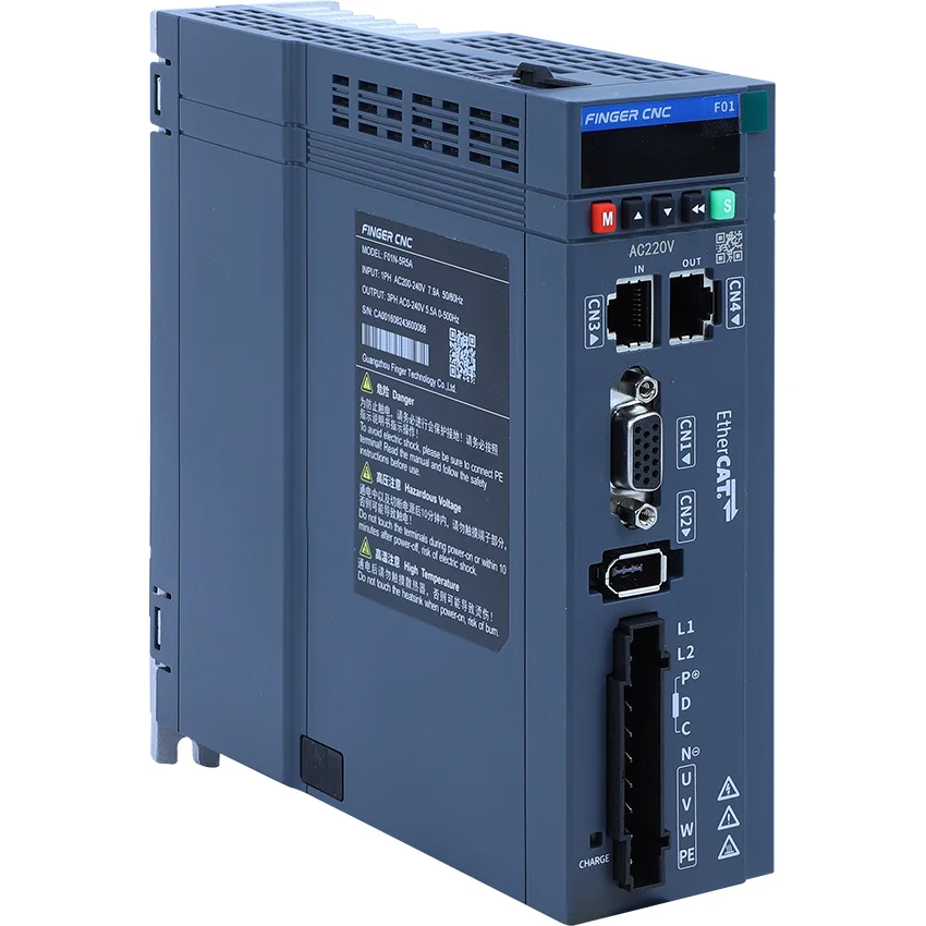 مرحلة واحدة 220 فولت الصف محرك سيرفو مخصص 750 واط محرك سيرفو عدة محرك سيرفو Ethercat مع الفرامل للنظام الآلي