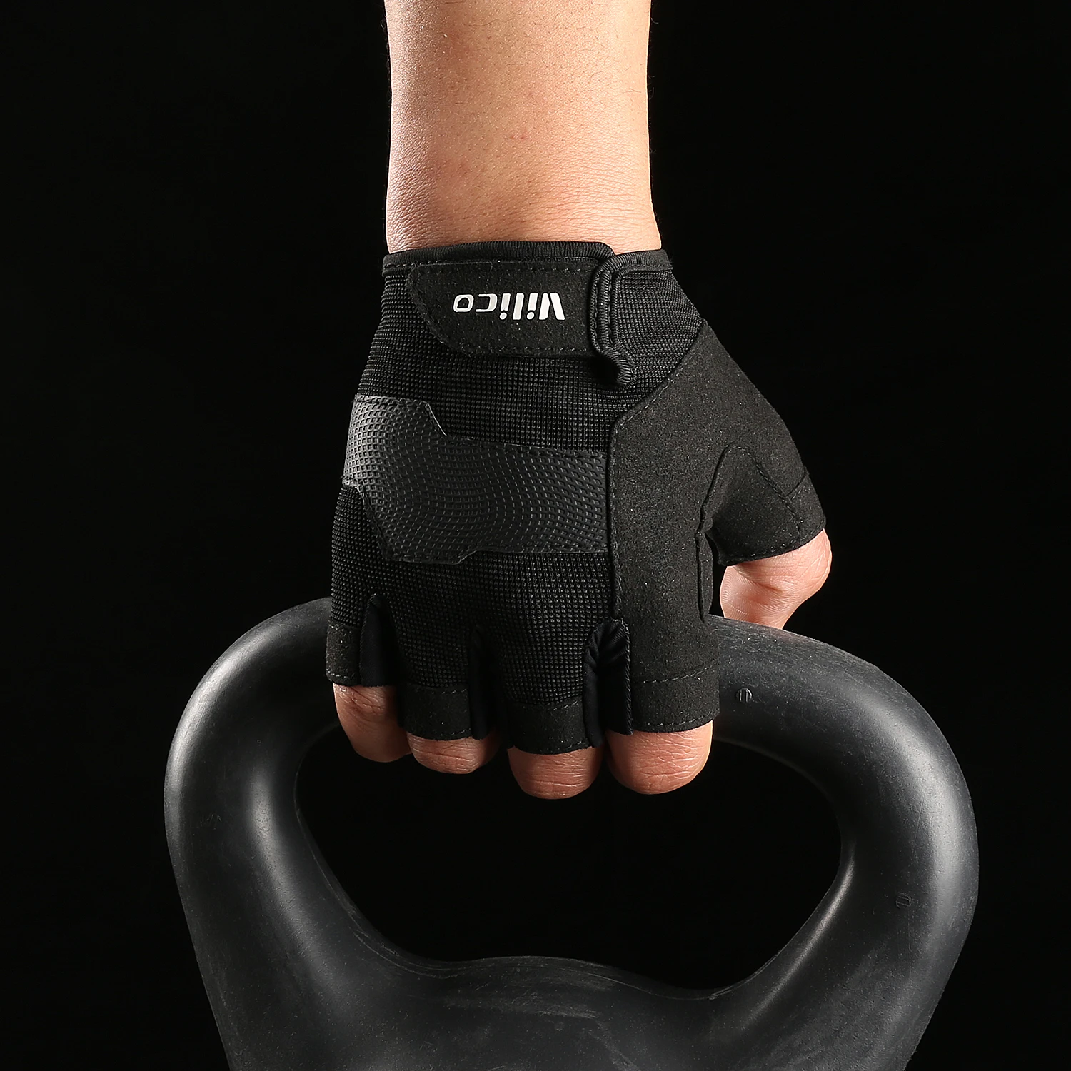 

Gym Gloves Non-slip With Pads Pull Up Power Training Weight Lifting Gloves Kettlebell Workout Exercise Fitness Gloves Men
