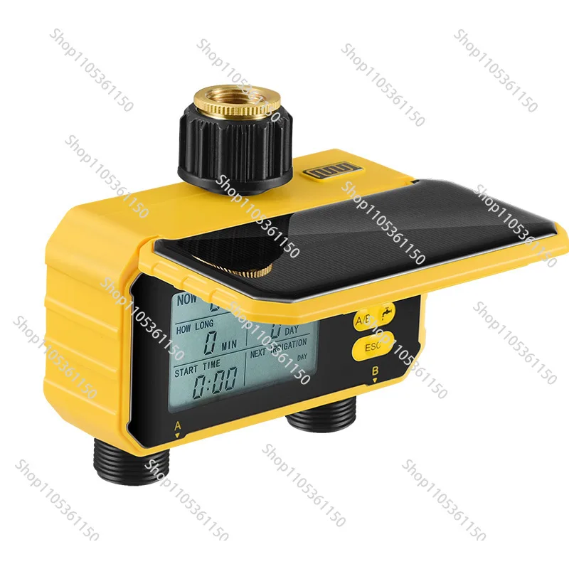 Household lazy micro-spray solar automatic irrigation watering device timed flower watering artifact