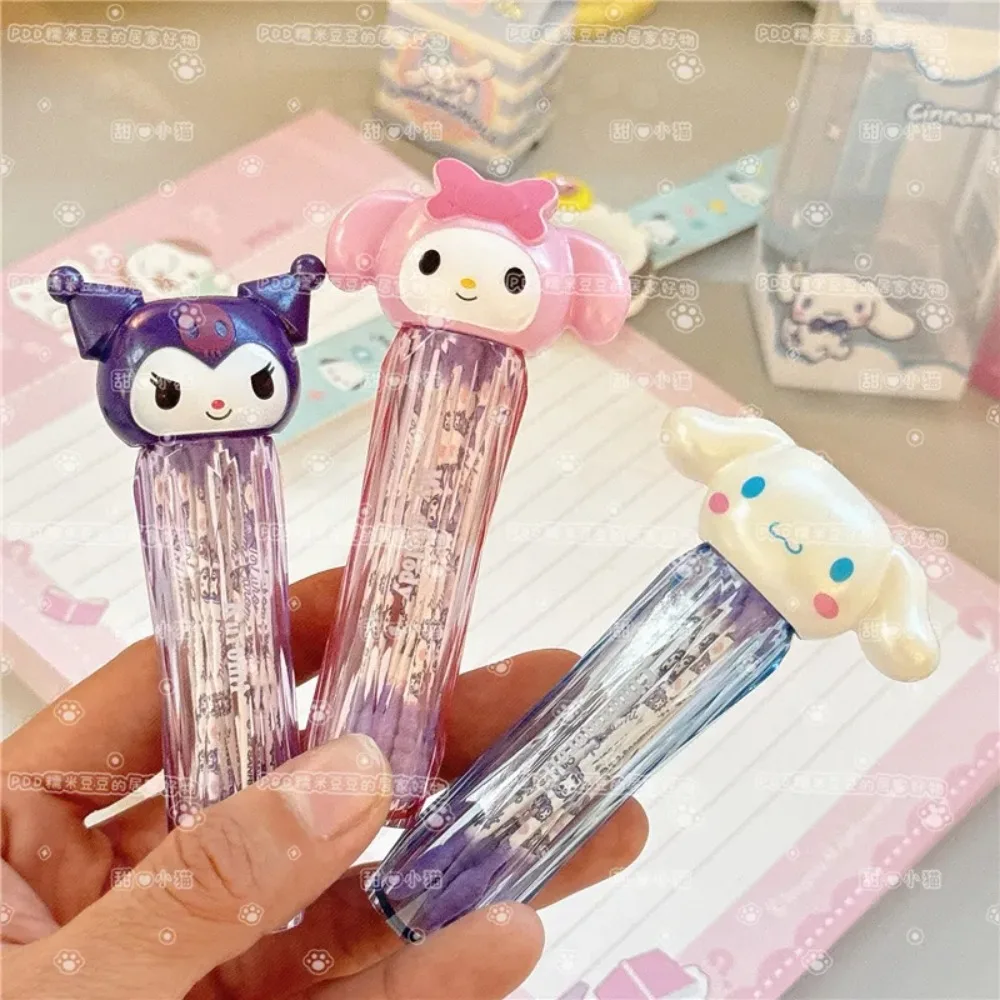 

New Hello Kitty Toothpick Holder Cute Originality Cartoon Cotton Pad Cotton Swab Storage Box Cotton Swab Carry on Bucket