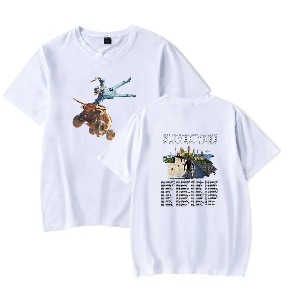 Oliver Tree Love You Madly Hate You Badly Tour tshirt Unisex Tops Tee Outdoor Tee Fashion y2k Tops