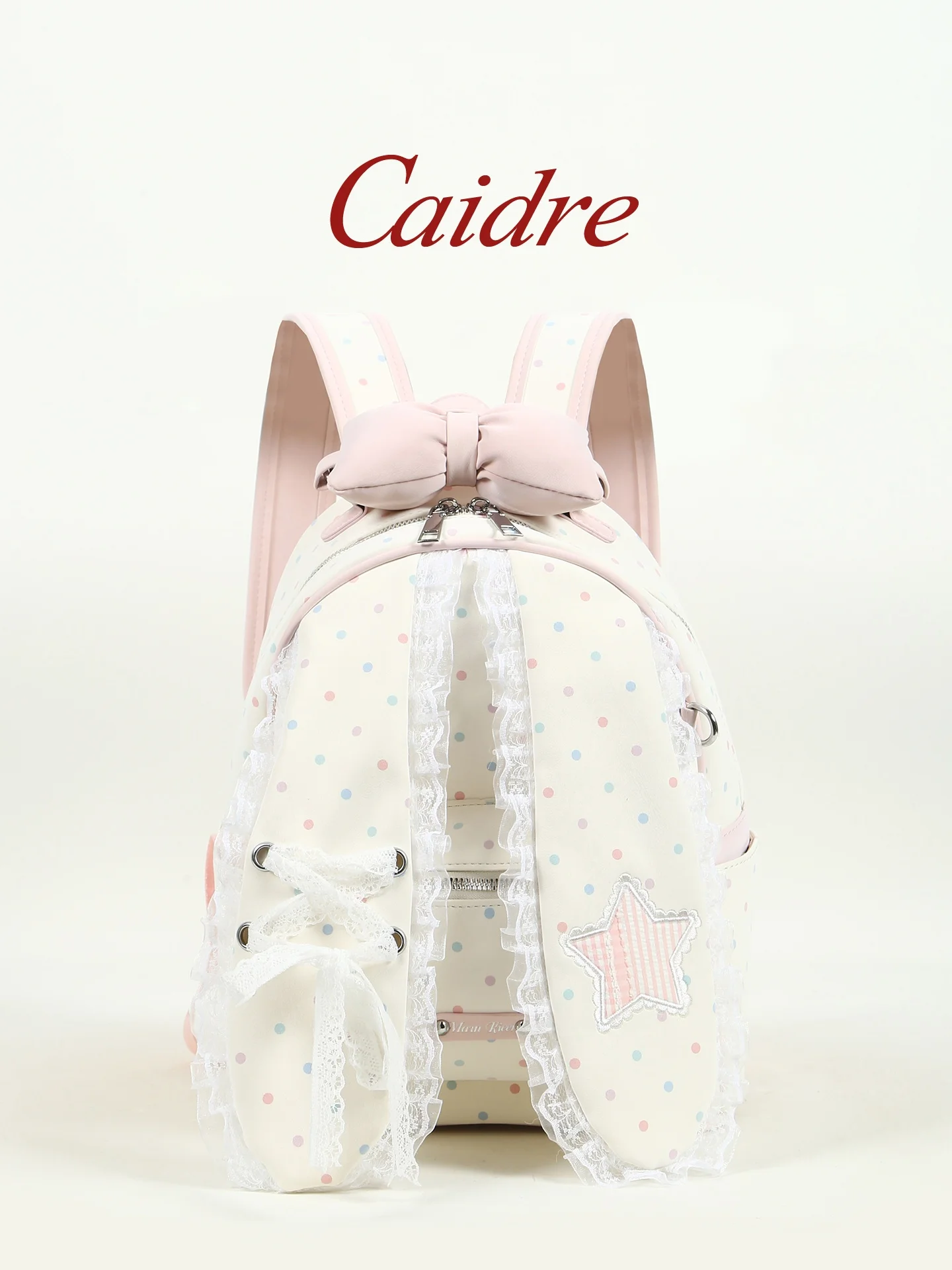 caidre-korean-style-ballet-rabbit-ear-dual-shoulder-bag-polka-dot-bow-student-backpack-birthday-gift-for-women-commuter-soft
