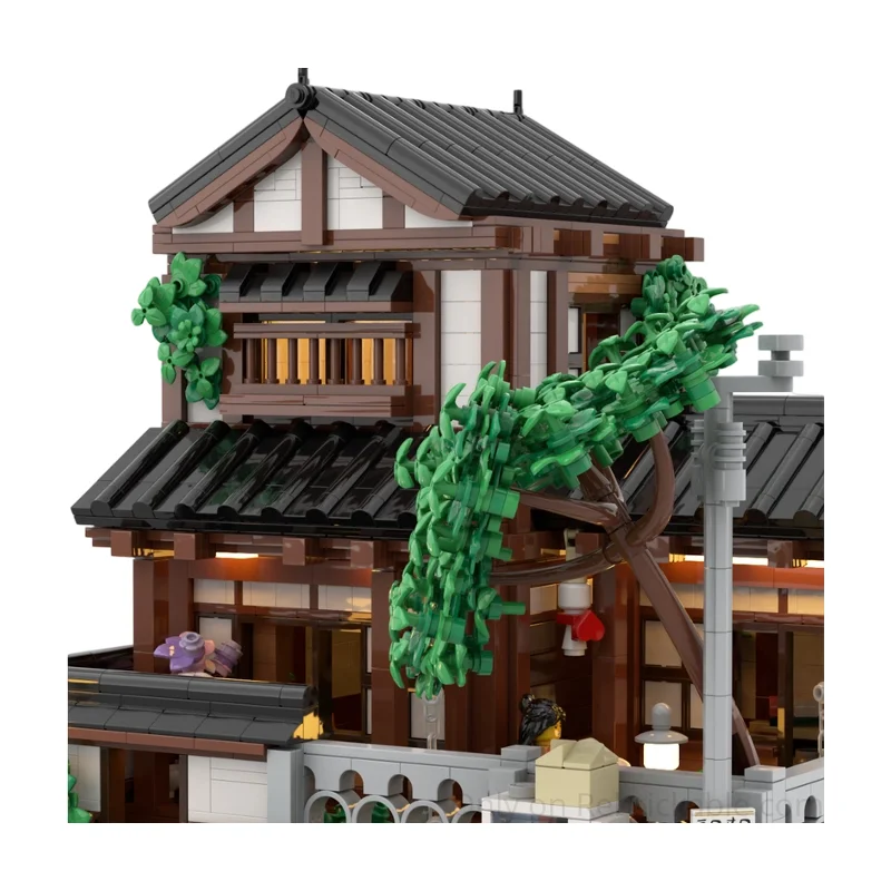 

Изысканные мелкодетальные сборные строительные блоки для модели классической китайской архитектуры в стиле традиционной уличной сцены