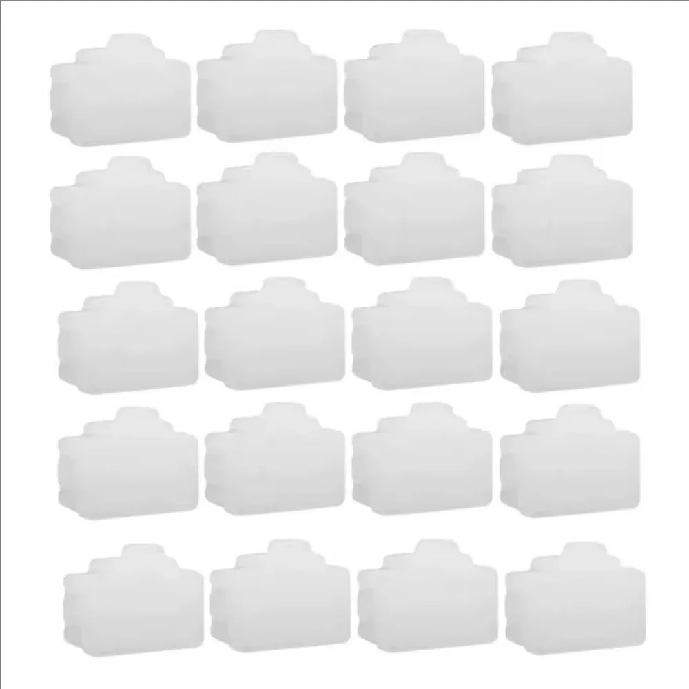 New Silicone RJ45 Dustplugs Durable Black Transparent RJ45 Dust Cap Ethernet Hub Port Cover