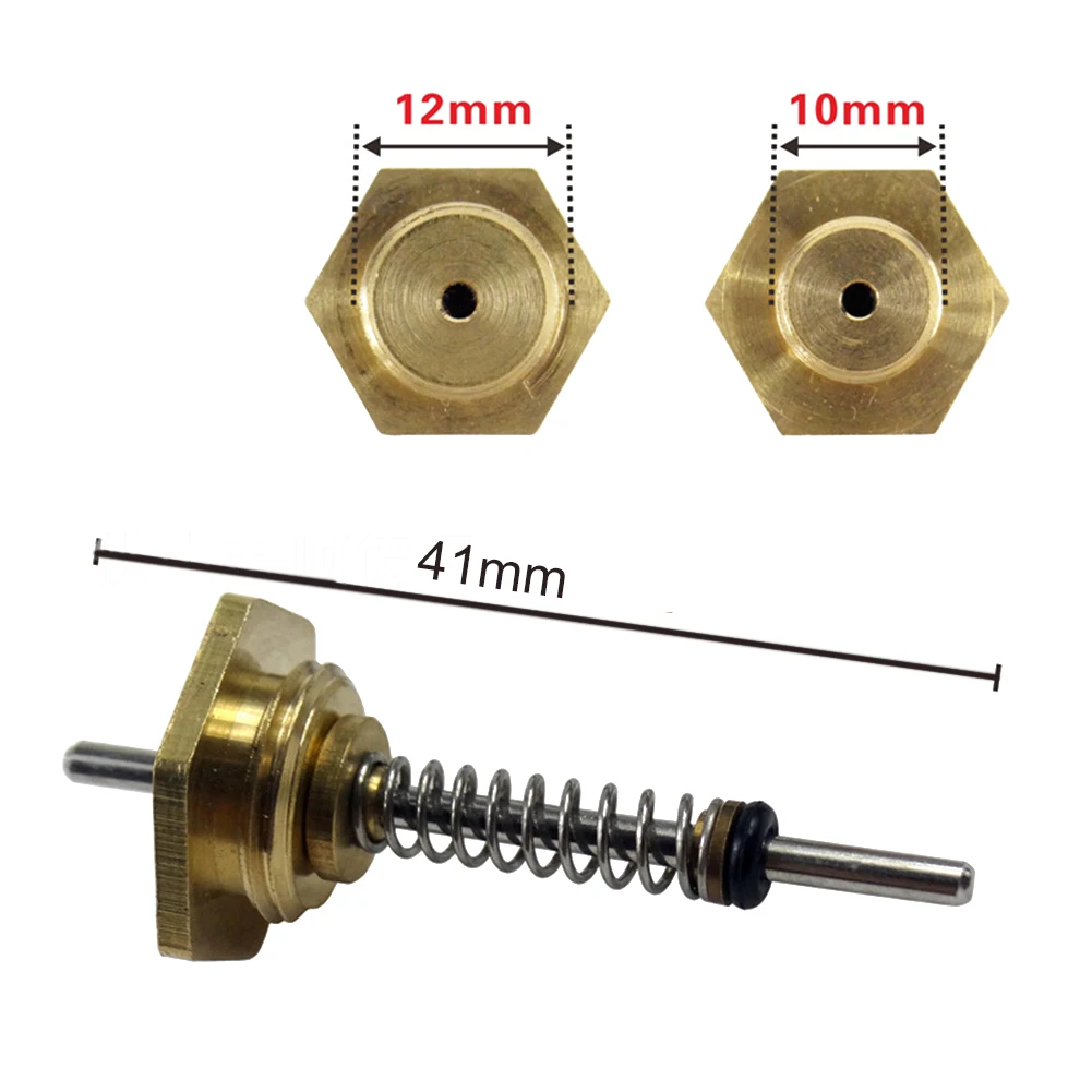 10Pcs Gas Boiler Water Linkage Valve Thimble 10mm/12mm Length For LPG Water Heater Valve Home Appliance