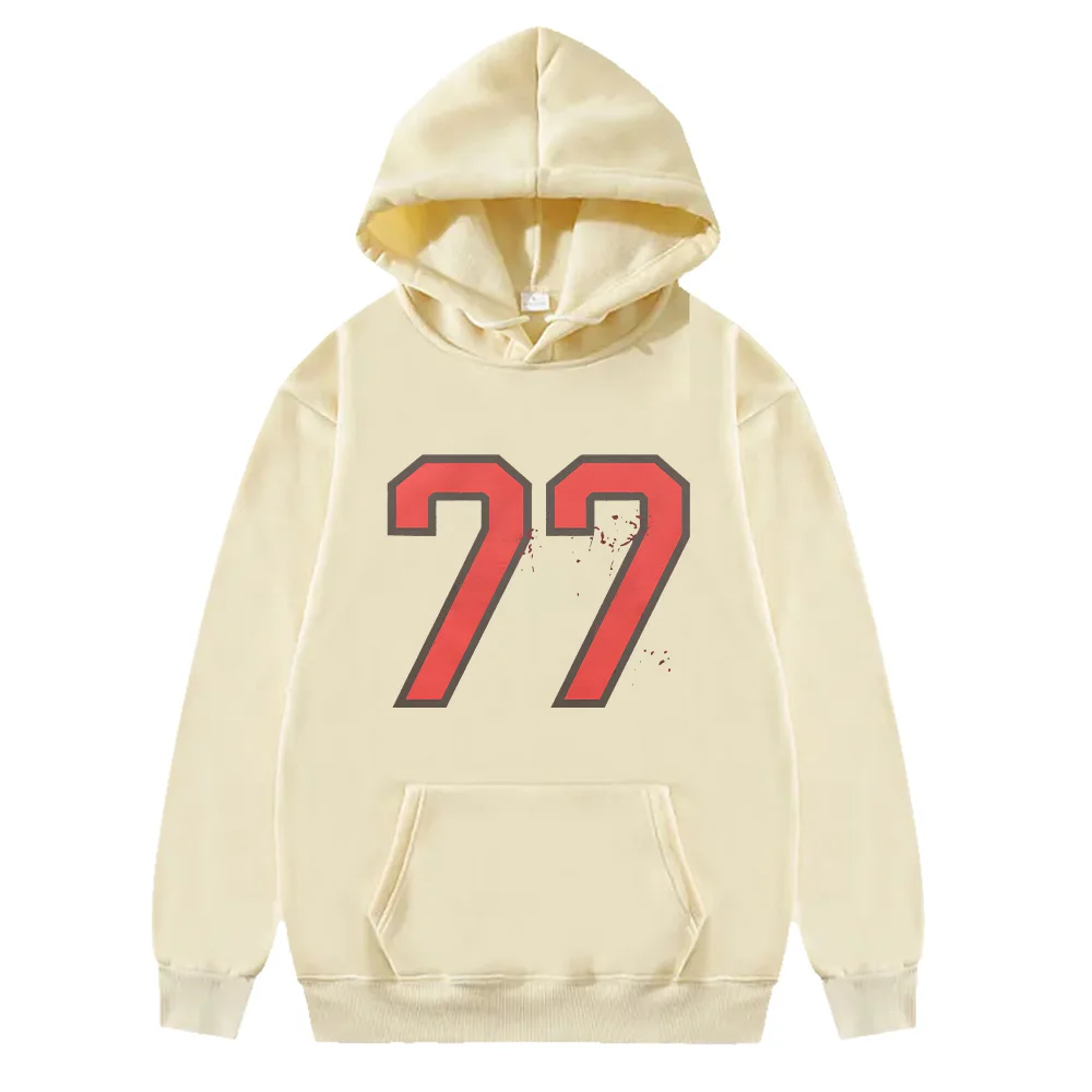 

I Barely Know Her 77 Hoodie Sombr merch Hip Hop Style Graphic Top Men Casual Sweatshirts Long Sleeve Pullovers Unisex Streetwear