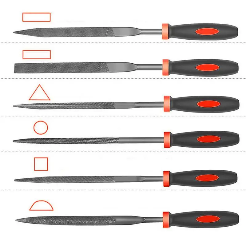 20pcs Hand Glass Stone Metal Durable Craft Tool Diamond Carving Storage Bag Jewelry Making Needle File Set Professional Hobbies