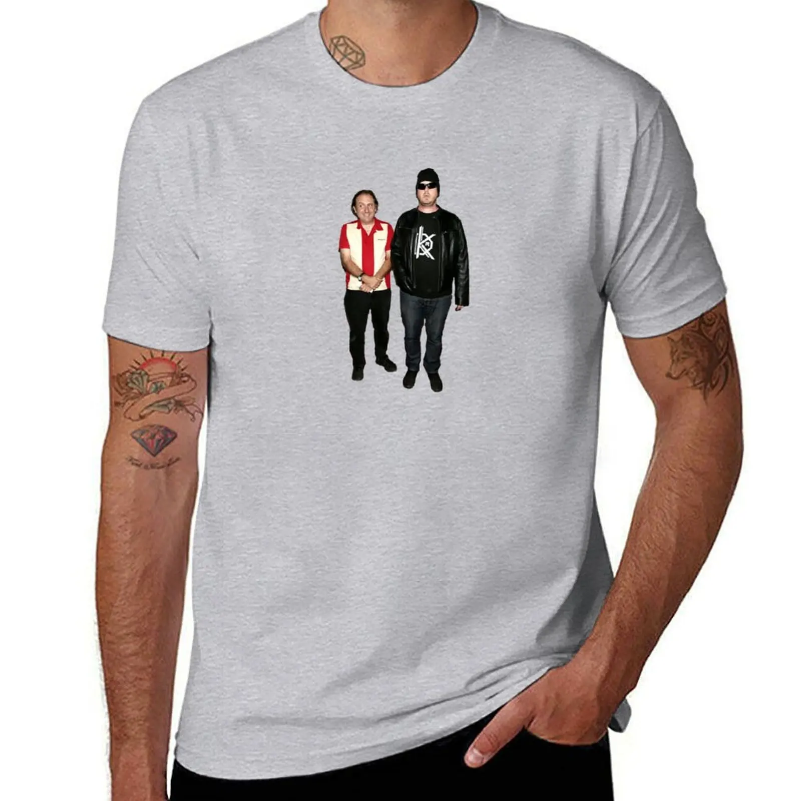 2025 new model On Cinema Hosts Tim and Gregg T-Shirt aesthetic clothes tops plaint shirts men