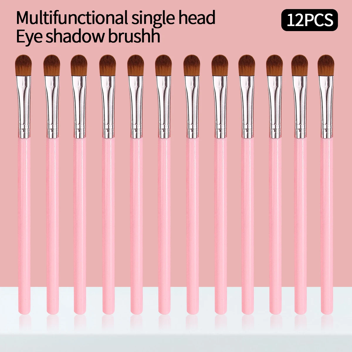 12pieces eye makeup brush, eyeshadow brush, eye smudging brush, brightening brush, multi-functional beauty tools