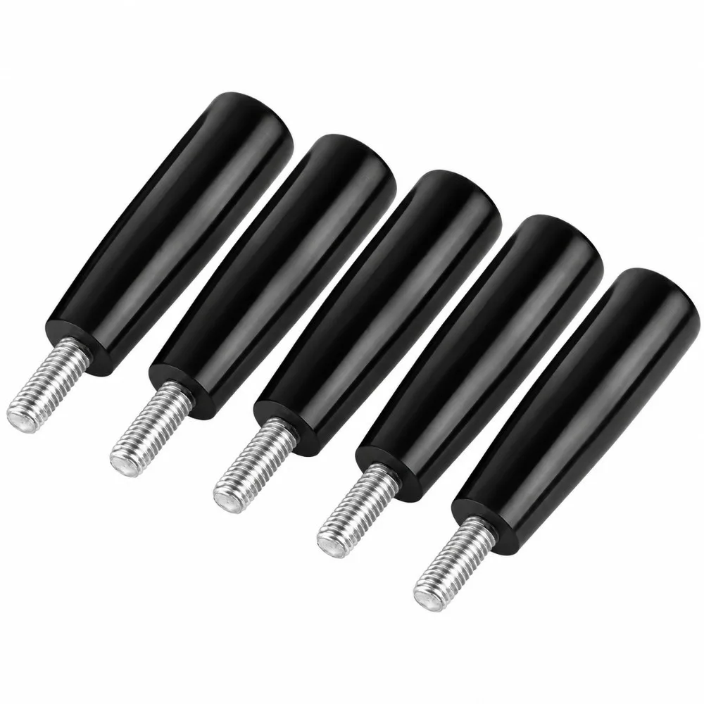 5pcs Practical Bakelite Material Bakelite Handle Revolving Design Milling Machine Handle Revolving Handle Machine Tool Accessory