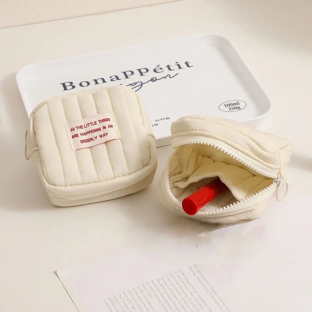 New Cute Coin Purse Wallet Mini Women Organizer Pouch Bag Lipstick Makeup Sanitary Pads Cosmetic Bags