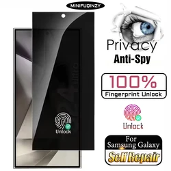 Unlock Self Repair Film For Samsung Galaxy S26 S25 Ultra S24 Plus S23 S22 Privacy Screen Protector S20 S10 Note 20 10 S21 5G