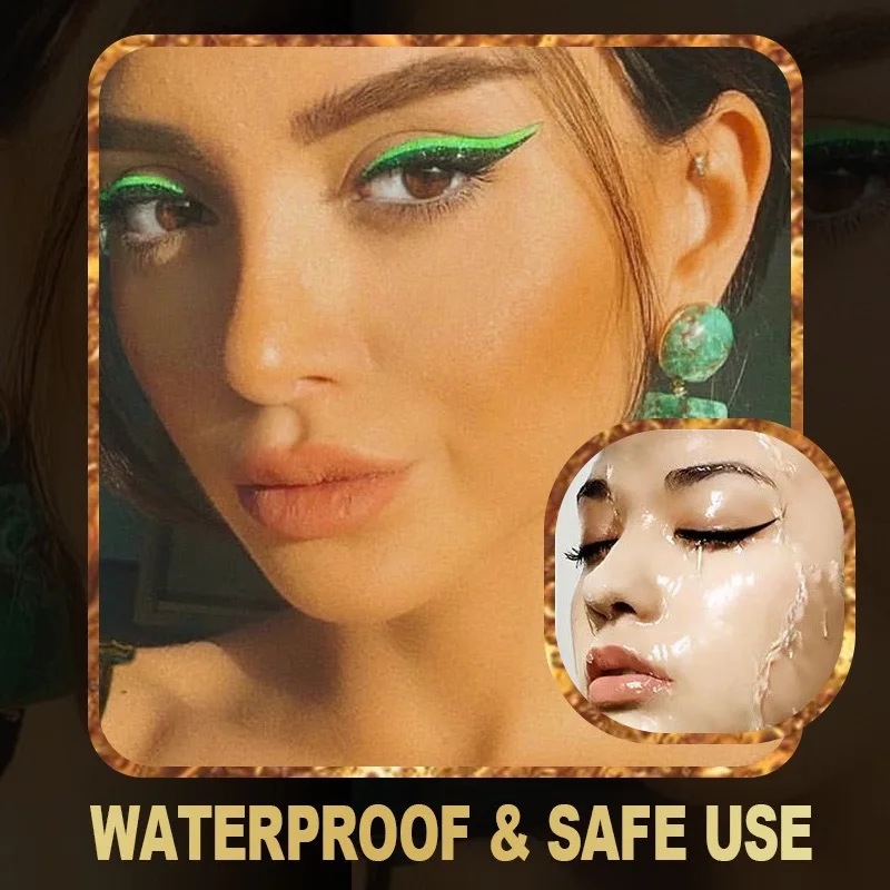 Falsche Wimpern Wiederverwendbarer Lidschatten Wimpernpflaster Wiederverwendbare Wimpern Bequeme Make-up-Aufkleber für den täglichen Gebrauch Cosplay Day To