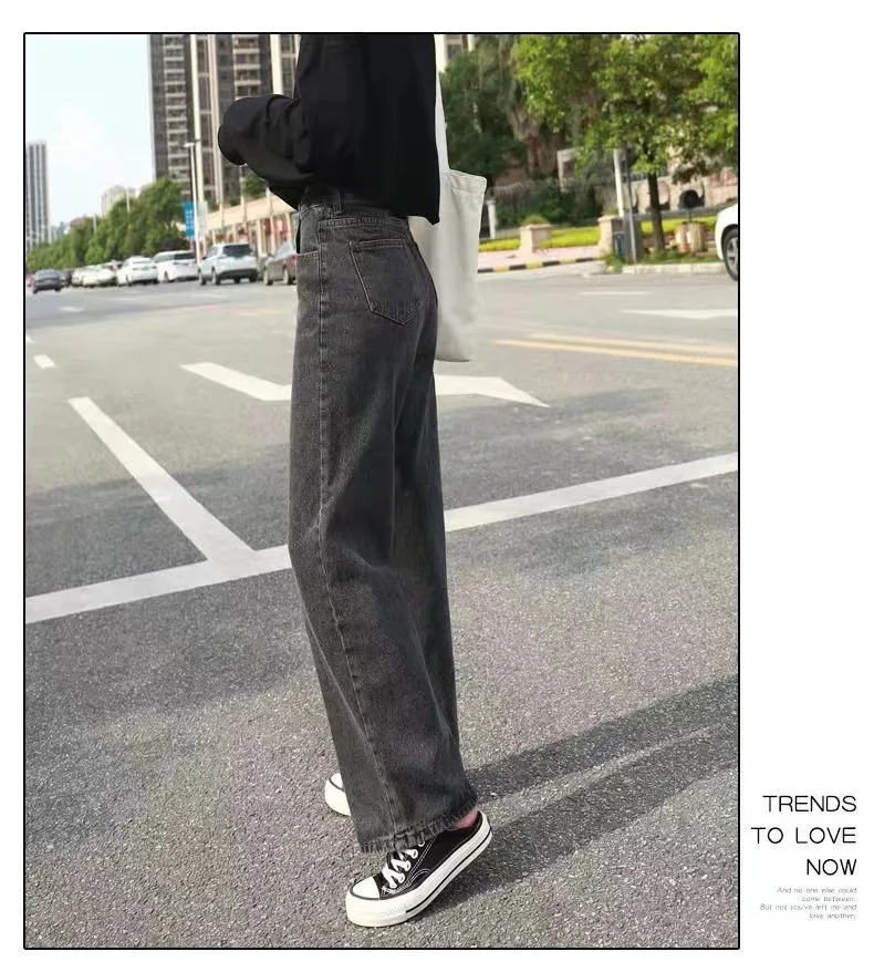 Spring 2024 Women's Casual Denim Pants Long Jeans Ladies l Waist Jeans Spring Season Regular Thin Long Pants