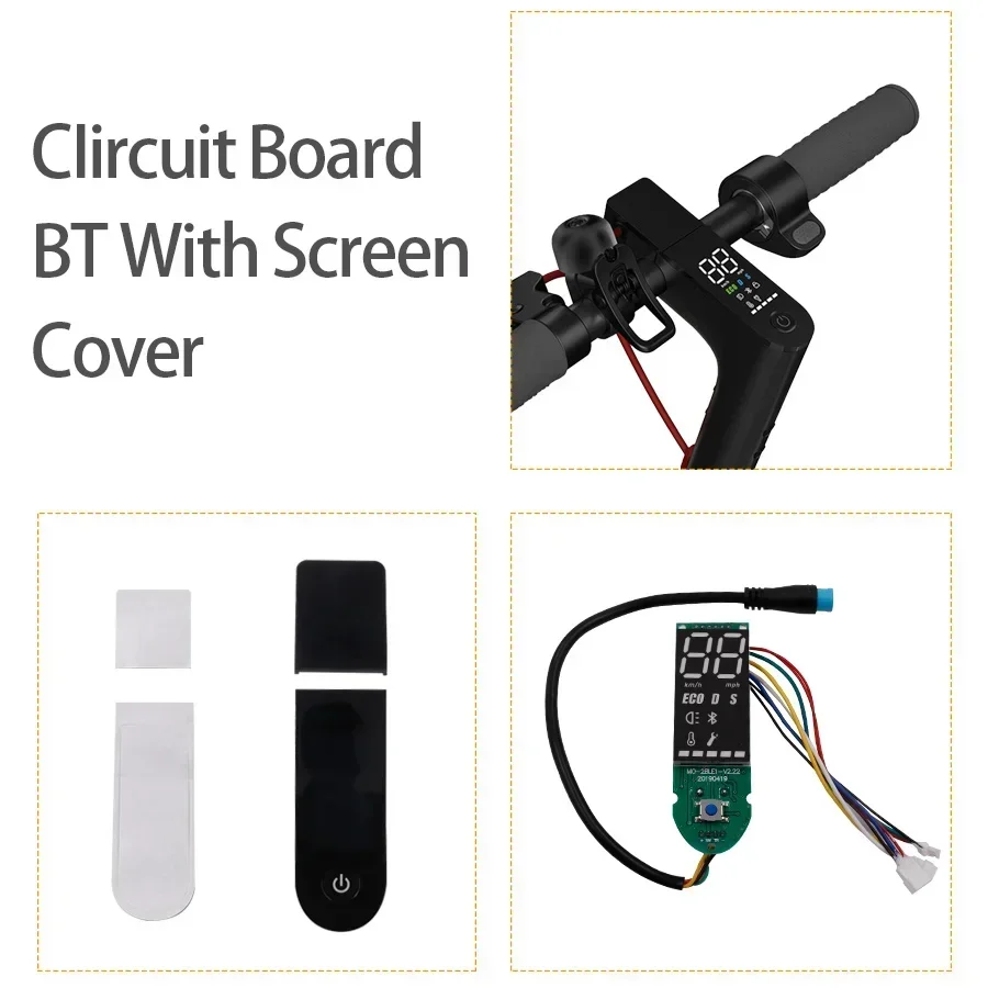 Armaturenbrett-Leiterplatten-Baugruppe mit Abdeckung für Xiaomi M365 Pro Pro2 Elektroroller Display-Panel-Bildschirmgehäuse – Detail 25